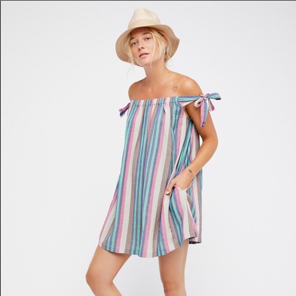 Free People Dresses & Skirts - FP Striped Mini Dress